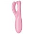 Satisfyer Threesome 4 - vibratore intelligente per il clitoride (rosa)