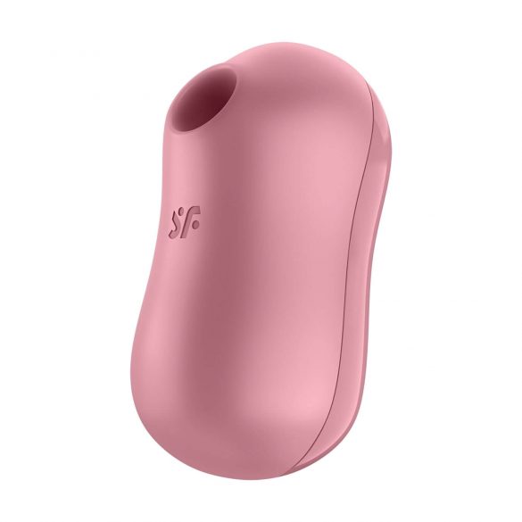 Stimolatore Clitorideo Satisfyer Cotton Candy con Aria Pulsata e Vibrazione - Ricaricabile (Corallo) 