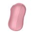 Stimolatore Clitorideo Satisfyer Cotton Candy con Aria Pulsata e Vibrazione - Ricaricabile (Corallo) 