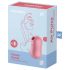 Satisfyer Cotton Candy - vibratore clitorideo a onde d’aria ricaricabile (corallo)