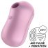 Satisfyer Cotton Candy - vibratore clitorideo a onde d'aria ricaricabile (viola)