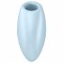 Satisfyer Cutie Heart - Vibratore clitorideo a onde d'aria ricaricabile (blu) 