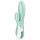 Satisfyer Air Pump Bunny 5 - vibratore intelligente gonfiabile (menta)