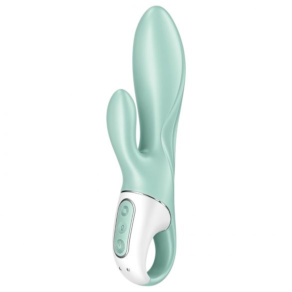 Satisfyer Air Pump Bunny 5 - vibratore intelligente gonfiabile (menta)