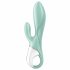 Satisfyer Coniglio Gonfiabile Intelligente 5 - vibratore ricaricabile con controllo da app (menta) 