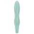 Satisfyer Air Pump Bunny 5 - Vibratore smart con funzione pompante (menta)