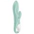 Satisfyer Air Pump Bunny 5 - Vibratore smart con funzione pompante (menta)