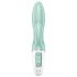 Satisfyer Air Pump Bunny 5 - Vibratore smart con funzione pompante (menta)