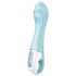 Satisfyer Air Pump Vibrator 5 - vibratore intelligente gonfiabile (blu)