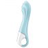 Satisfyer Air Pump Vibrator 5 - vibratore intelligente gonfiabile (blu)