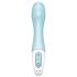 Satisfyer Air Pump Vibrator 5 - vibratore intelligente gonfiabile (blu)