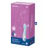 Vibratore Satisfyer con Pompa d'Aria 5 - vibratore ricaricabile e intelligente (blu) 