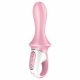 Satisfyer Air Pump Booty 5 - vibratore anale ricaricabile e gonfiabile intelligente (rosa) 