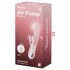 Satisfyer Air Pump Bunny 3 - vibratore gonfiabile (rosa)