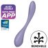 Stimolatore intelligente per il punto G Satisfyer Flex 5 (viola) 