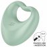 Satisfyer Perfect Pair 3 - 2in1 anello fallico e vibratore da dito (verde)