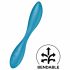 Vibratore Punto-G Ricaricabile e Impermeabile Satisfyer Flex 1 (Verde) 