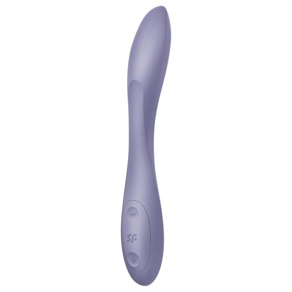 Satisfyer G-spot Flex 2 - vibratore ricaricabile e impermeabile per il punto G (viola)