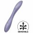 Satisfyer G-spot Flex 2 - vibratore punto G ricaricabile e impermeabile (viola)