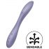 Satisfyer G-spot Flex 2 - vibratore ricaricabile e impermeabile per il punto G (viola)