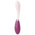 Satisfyer G-Spot Flex 3 - vibratore ricaricabile per il punto G (rosa-bordeaux)