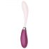 Satisfyer G-Spot Flex 3 - vibratore ricaricabile per il punto G (rosa-bordeaux)