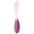 Satisfyer G-Spot Flex 3 - vibratore ricaricabile per il punto G (rosa-bordeaux)