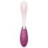 Satisfyer G-Spot Flex 3 - vibratore ricaricabile per il punto G (rosa-bordeaux)