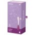 Satisfyer G-Spot Flex 3 - vibratore ricaricabile per il punto G (rosa-bordeaux)