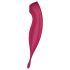 Satisfyer Twirling Pro - Intelligente vibratore 2in1 per clitoride (rosso)