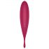 Satisfyer Twirling Pro - intelligente vibratore 2in1 per il clitoride (rosso)