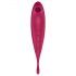 Satisfyer Twirling Pro - intelligente vibratore 2in1 per il clitoride (rosso)