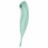 Satisfyer Twirling Pro - vibratore per clitoride ricaricabile e intelligente 2in1 (menta) 