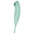 Satisfyer Twirling Pro - vibratore intelligente 2 in 1 per il clitoride (menta)