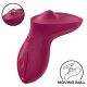 Satisfyer Exciterrr - Vibratore clitorideo rotante con perline (rosso) 