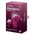 Satisfyer Exciterrr - Vibratore clitorideo rotante con perline (rosso) 