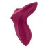 Satisfyer Exciterrr - Vibratore clitorideo rotante con perline (rosso) 