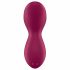 Satisfyer Exciterrr - Vibratore clitorideo rotante con perline (rosso) 