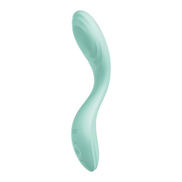 Vibratore per Punto-G "Satisfyer Rrrolling" con Sfere Mobili a Batteria (Menta) 