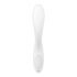 Vibratore per Punto G ricaricabile Satisfyer Rrrolling con funzione di sfere mobili (bianco) 