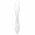 Vibratore per Punto G ricaricabile Satisfyer Rrrolling con funzione di sfere mobili (bianco) 