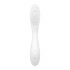 Vibratore per Punto G ricaricabile Satisfyer Rrrolling con funzione di sfere mobili (bianco) 