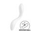 Vibratore per Punto G ricaricabile Satisfyer Rrrolling con funzione di sfere mobili (bianco) 