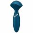 Satisfyer Mini Wand-er - Massaggiatore Vibrante Ricaricabile Impermeabile (Blu) 