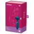 Satisfyer Mini Wand-er - Massaggiatore Vibrante Ricaricabile Impermeabile (Blu) 