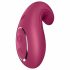 Satisfyer Dipping Delight - Vibratore Ricaricabile per Clitoride (Rosso) 