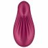 Satisfyer Dipping Delight - Vibratore Ricaricabile per Clitoride (Rosso) 