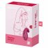 Satisfyer Dipping Delight - Vibratore Ricaricabile per Clitoride (Rosso) 