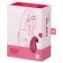 Satisfyer Dipping Delight - vibratore clitorideo ricaricabile (rosso)