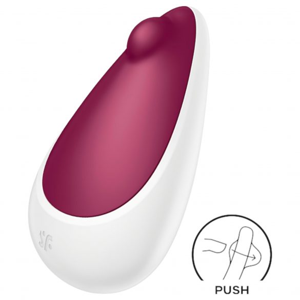 Satisfyer Spot On 3 - vibratore clitorideo ricaricabile (rosso)